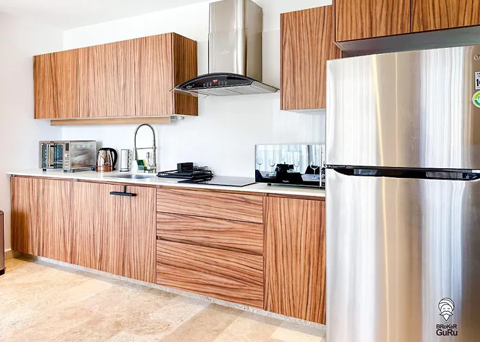 2bd With Private Balcony & Jacuzzi Aldea Zama View Apartment *