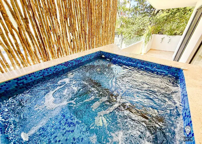 2bd With Private Balcony & Jacuzzi Aldea Zama View Tulum