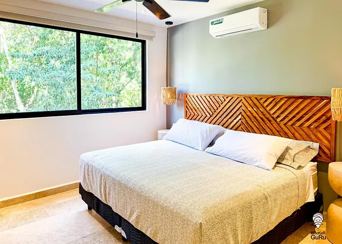 2bd With Private Balcony & Jacuzzi Aldea Zama View *
