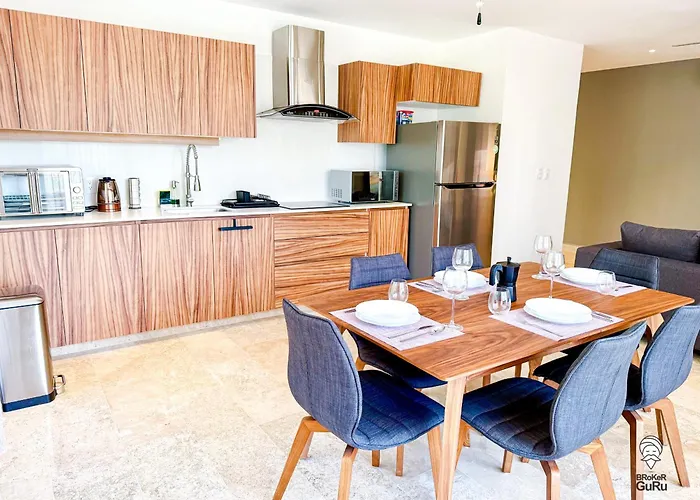 2bd With Private Balcony & Jacuzzi Aldea Zama View Apartment Tulum
