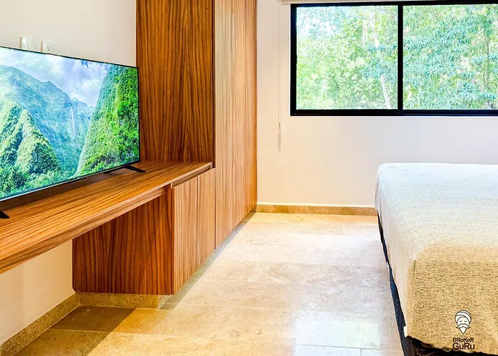 2bd With Private Balcony & Jacuzzi Aldea Zama View *