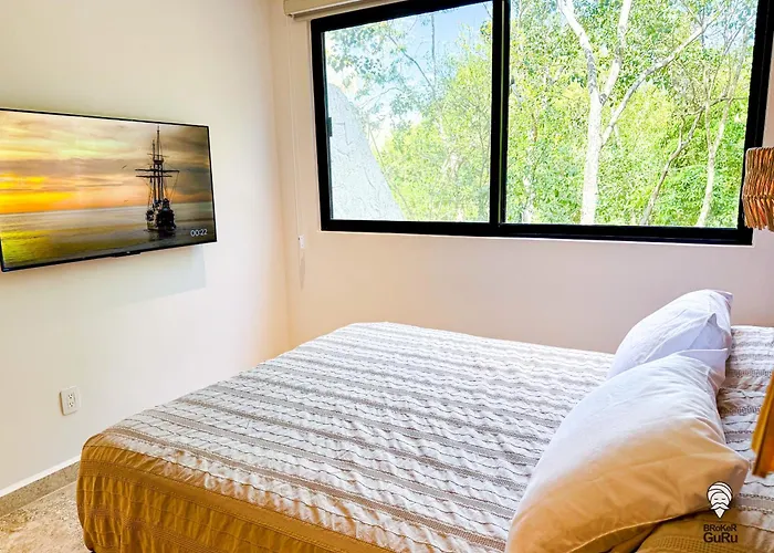 2bd With Private Balcony & Jacuzzi Aldea Zama View Apartment
