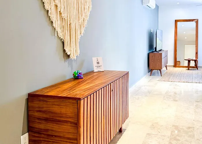 Apartment 2bd With Private Balcony & Jacuzzi Aldea Zama View *