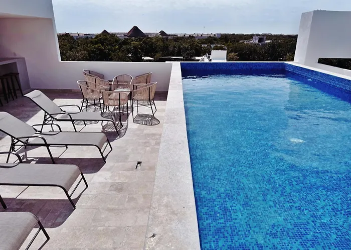 2bd With Private Balcony & Jacuzzi Aldea Zama View * Tulum