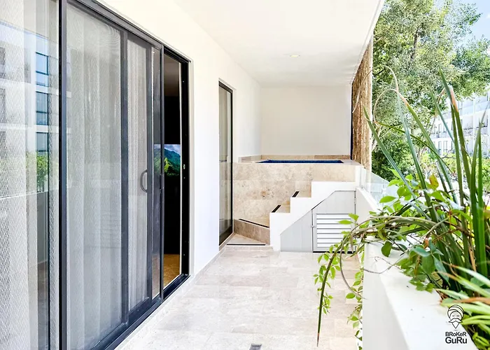 Apartment 2bd With Private Balcony & Jacuzzi Aldea Zama View