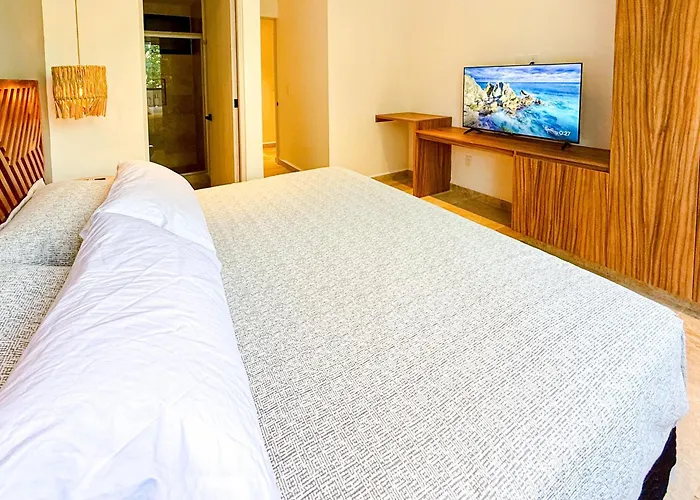 Apartment 2bd With Private Balcony & Jacuzzi Aldea Zama View *