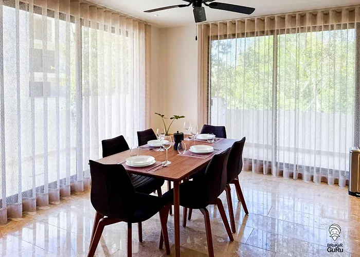 Apartment 2bd With Private Balcony & Jacuzzi Aldea Zama View